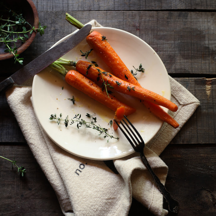 Butter Roasted Carrots With Lemon Thyme Recipe 8677