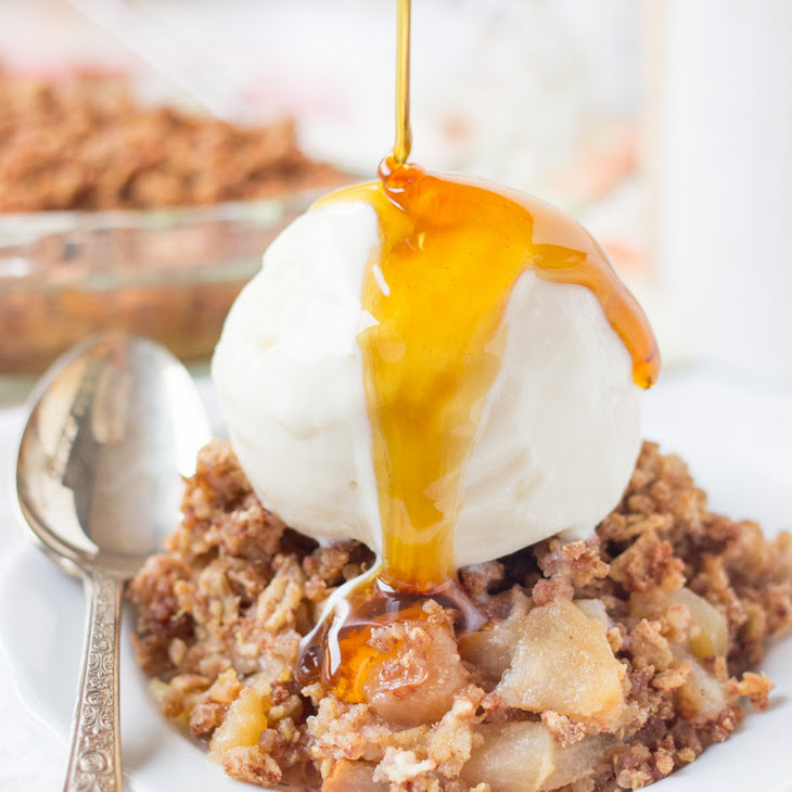 Healthy Quinoa Apple Crisp Recipe