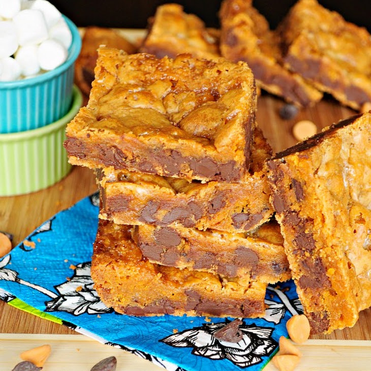 Gooey Butterscotch Chocolate Chip Bars Recipe