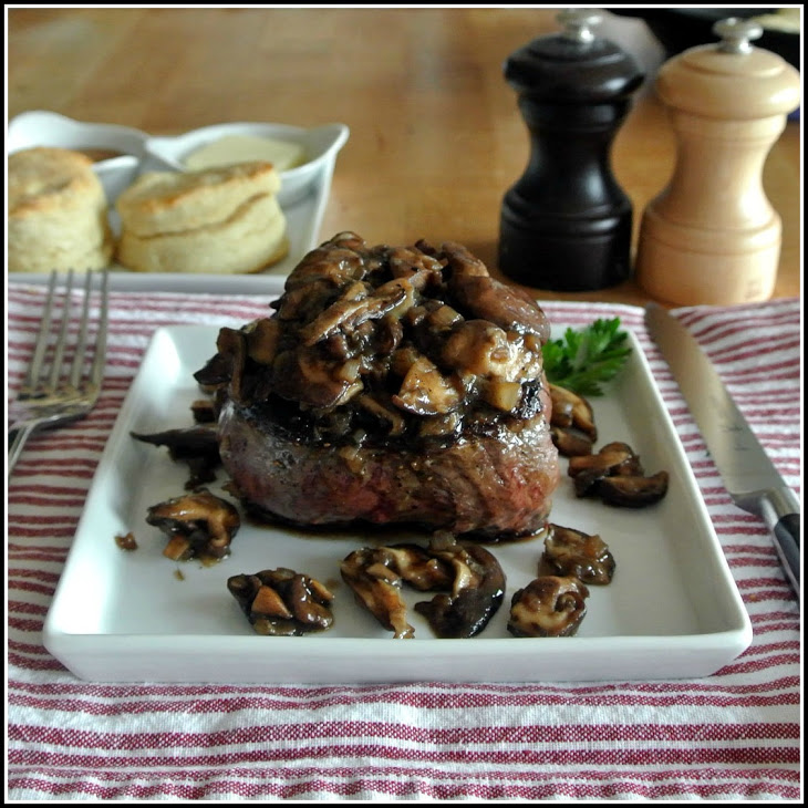 Filet Mignon With Mushroom Sauce Recipe 