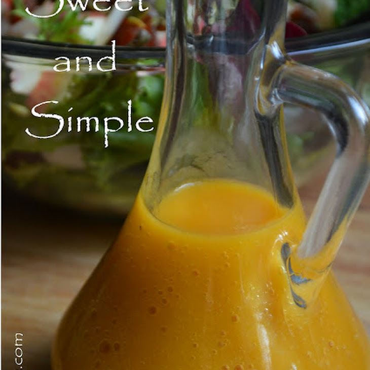 Sweet and Simple Mango Dressing Recipe