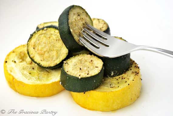 Clean Eating Roasted Summer Squash Recipe