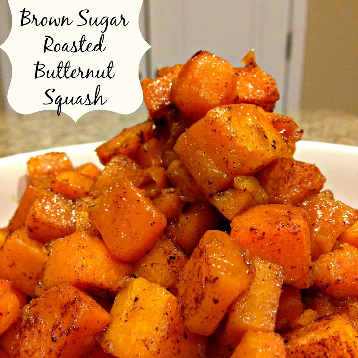 Cinnamon & Brown Sugar Roasted Butternut Squash Recipe