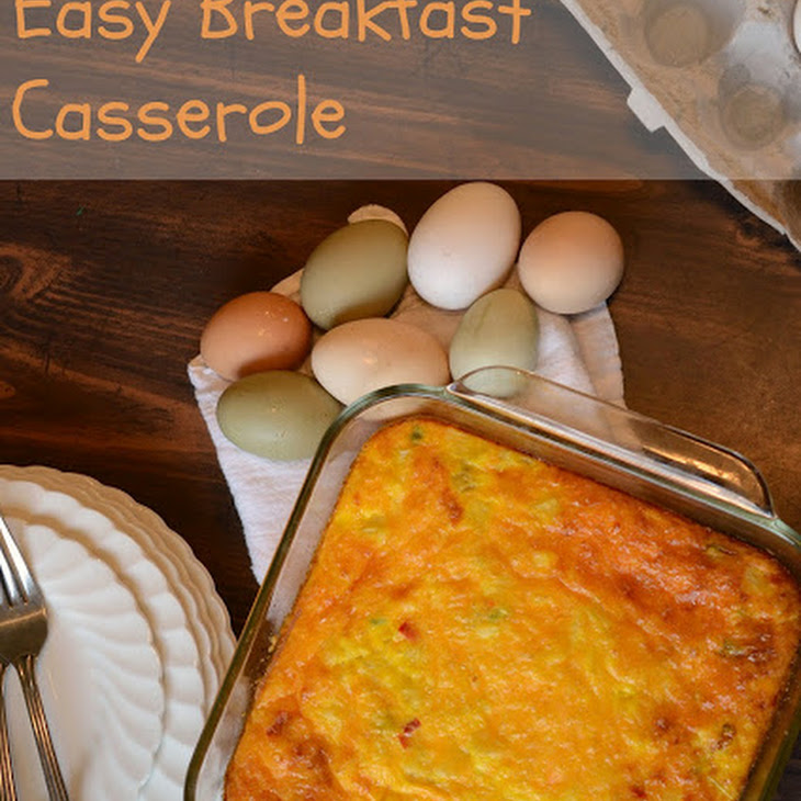 Easy Egg and Potato Breakfast Casserole Recipe