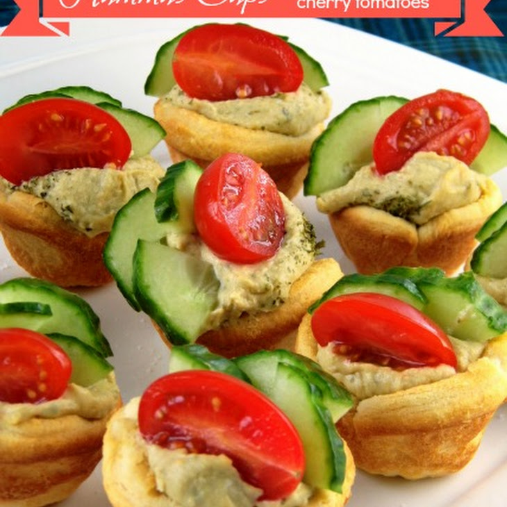 Quick and Easy Hummus Cups Recipe