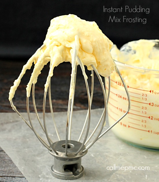 Instant Pudding Mix Frosting Recipe