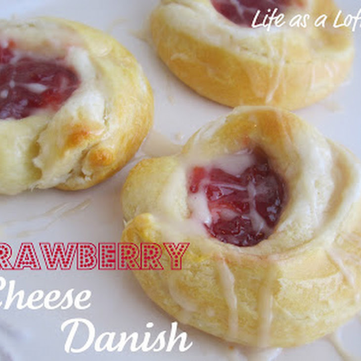Strawberry Cheese Danish Recipe