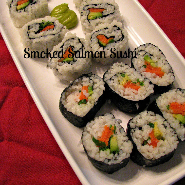 Smoked Salmon Sushi Recipe