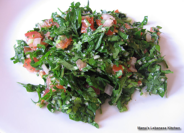 Authentic Lebanese Tabbouleh Salad Recipe