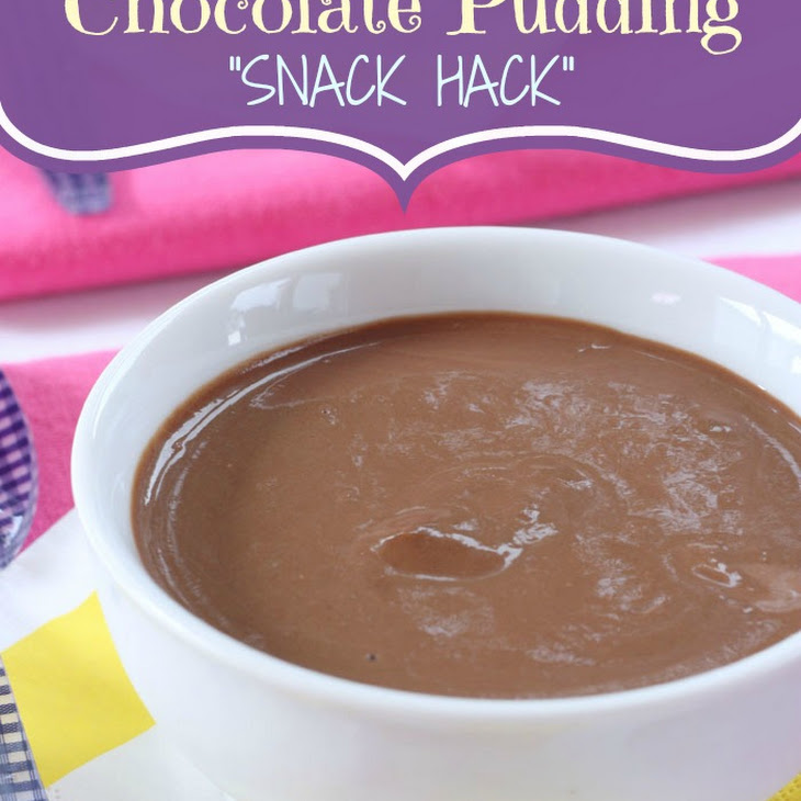 Chocolate Pudding Snack Hack Recipe