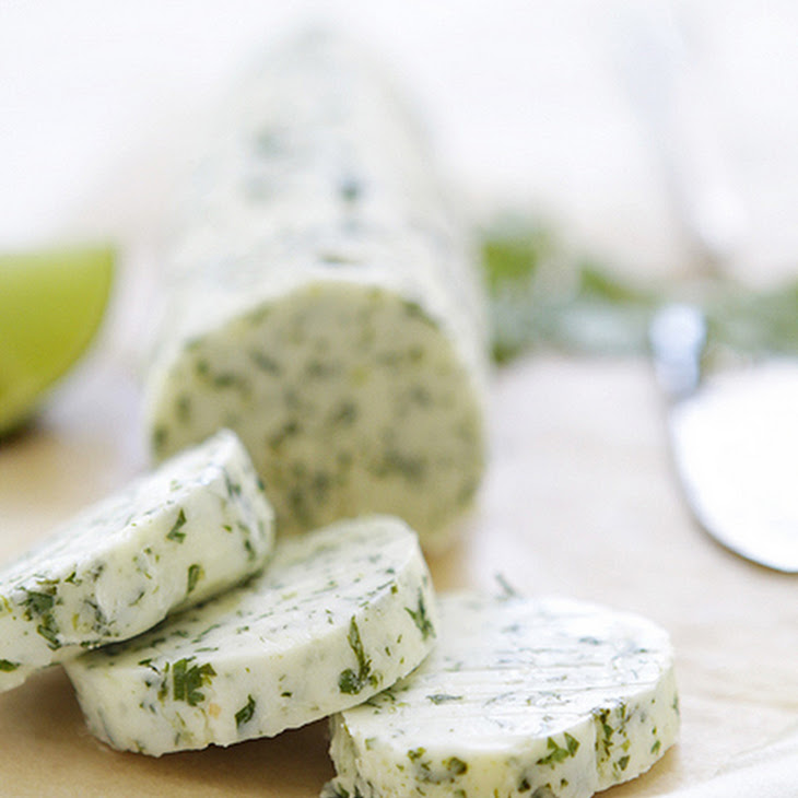 Cilantro Lime Compound Butter Recipe