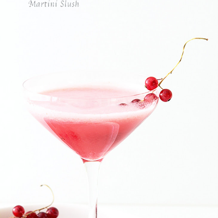 Currant and Lychee Martini Slush Recipe