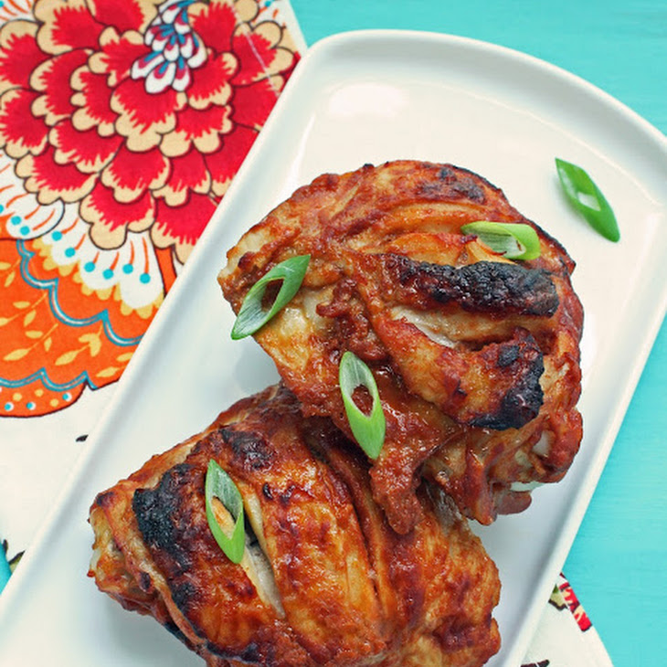"Cheater's" Tandoori Style Chicken Thighs (Low carb) Recipe