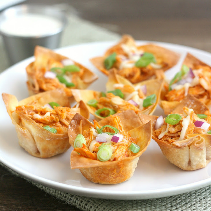 Buffalo Chicken Cups Recipe