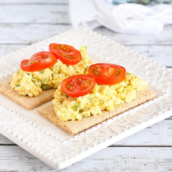 Light Curry Egg Salad Recipe with Greek Yogurt