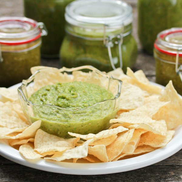Roasted Tomatillo Salsa Verde Recipe