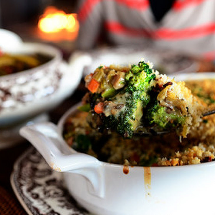 Broccoli Wild Rice Casserole Recipe