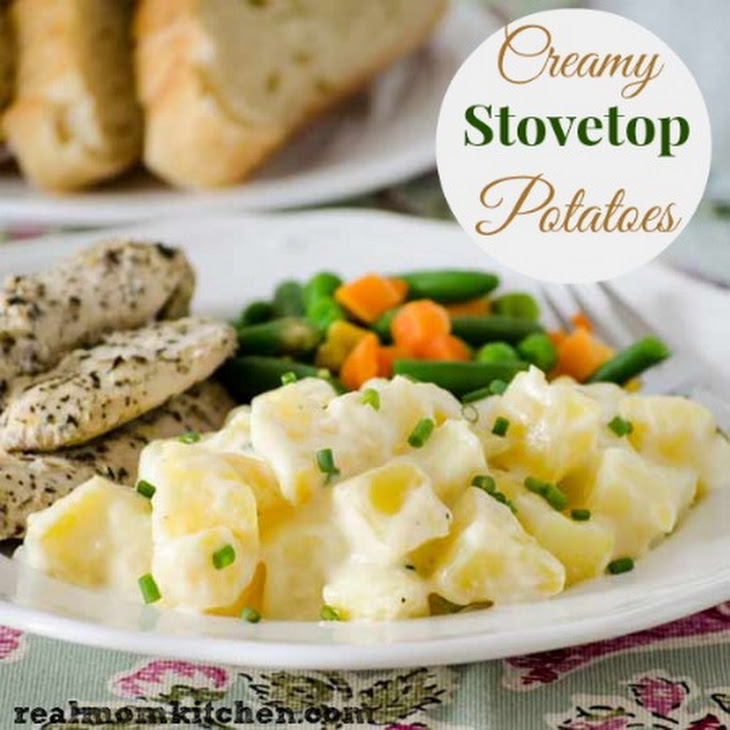 Creamy Stove Top Potatoes Recipe