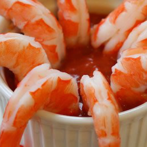 Shrimp Cocktail with Low Sugar Cocktail Sauce Recipe