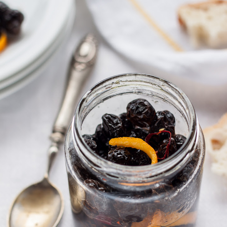 Dried Black Olives Recipe