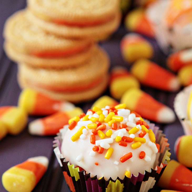Candy Corn Oreo Truffles Recipe