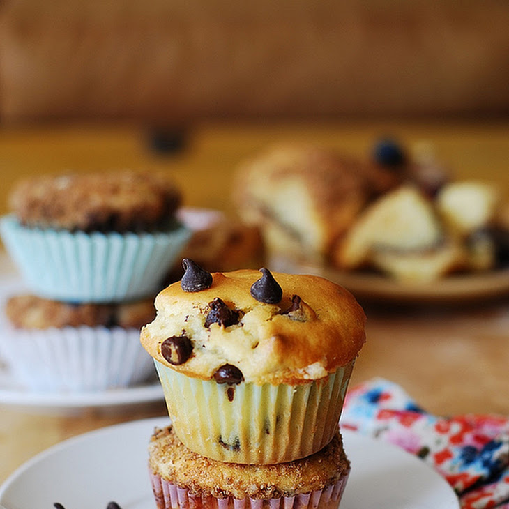 Greek Yogurt Chocolate Chip Muffins Recipe