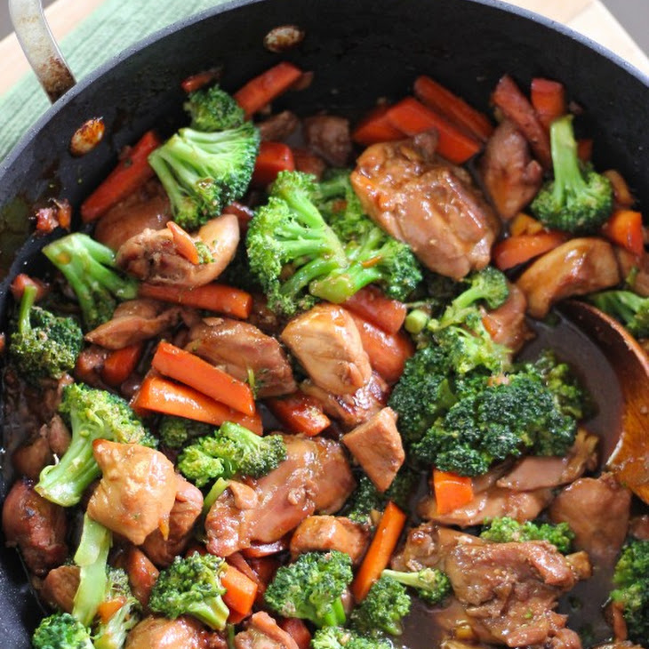Teriyaki Chicken With Vegetables Recipe