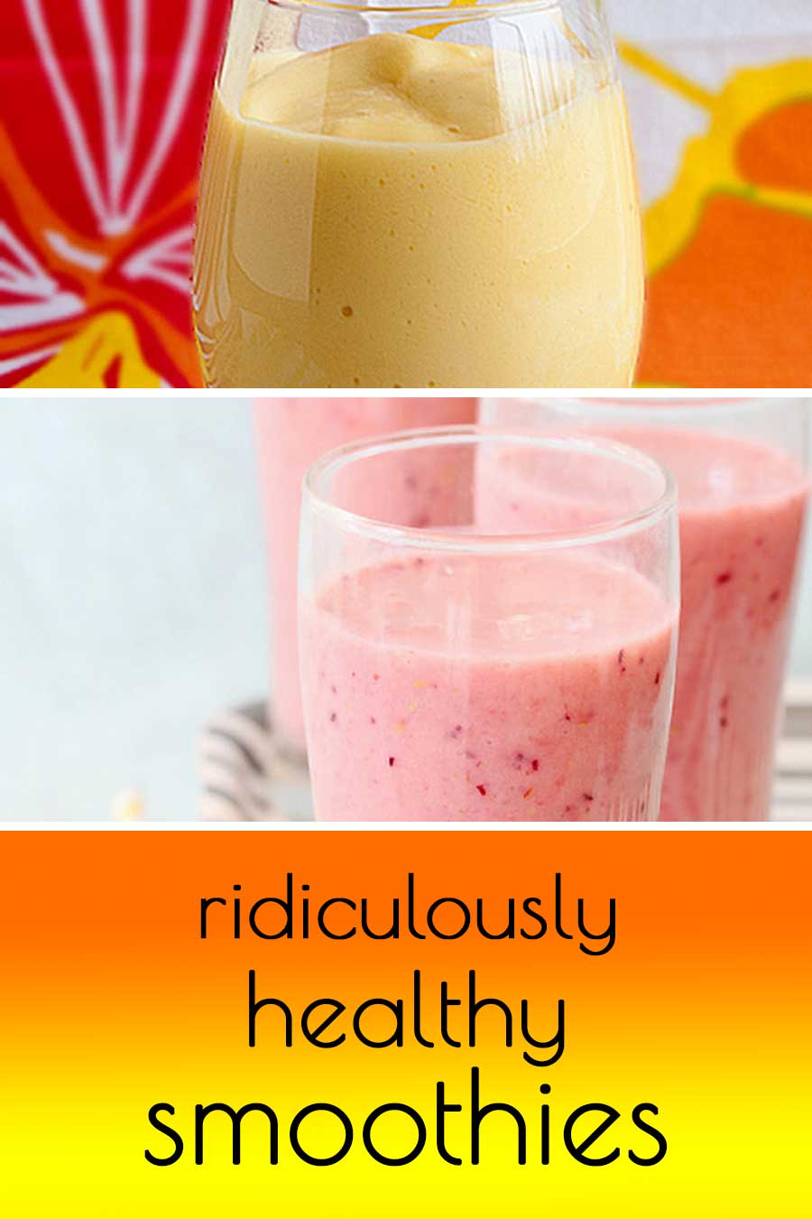 22 ridiculously healthy smoothies