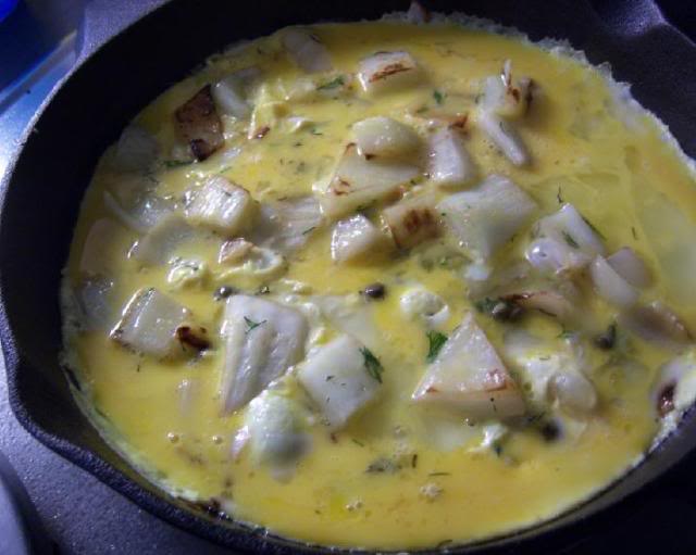 Fennel and Dill Omelet Recipe