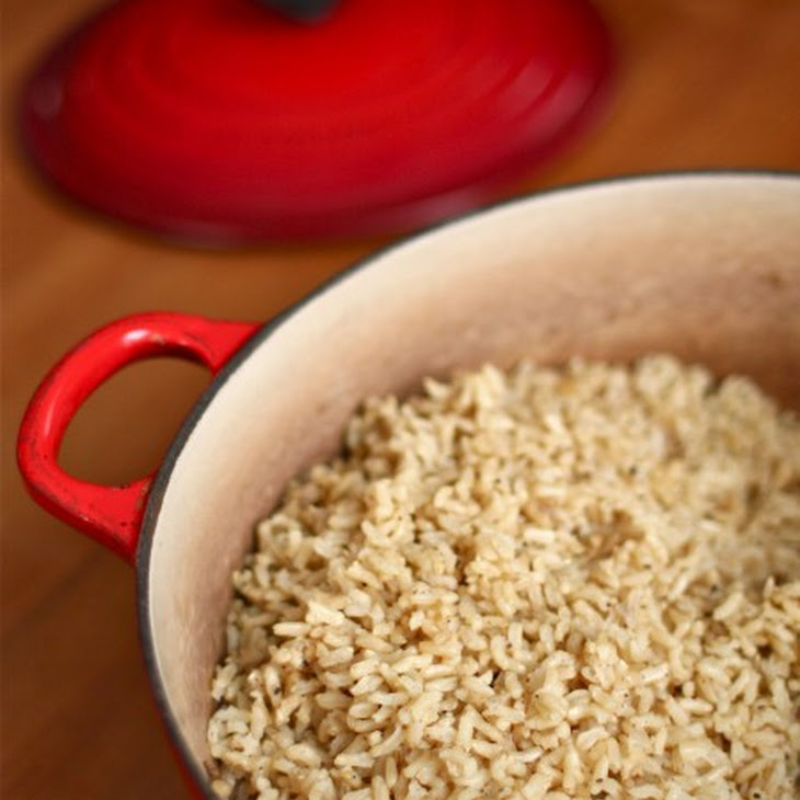 Basic Baked Brown Rice Pilaf Recipe