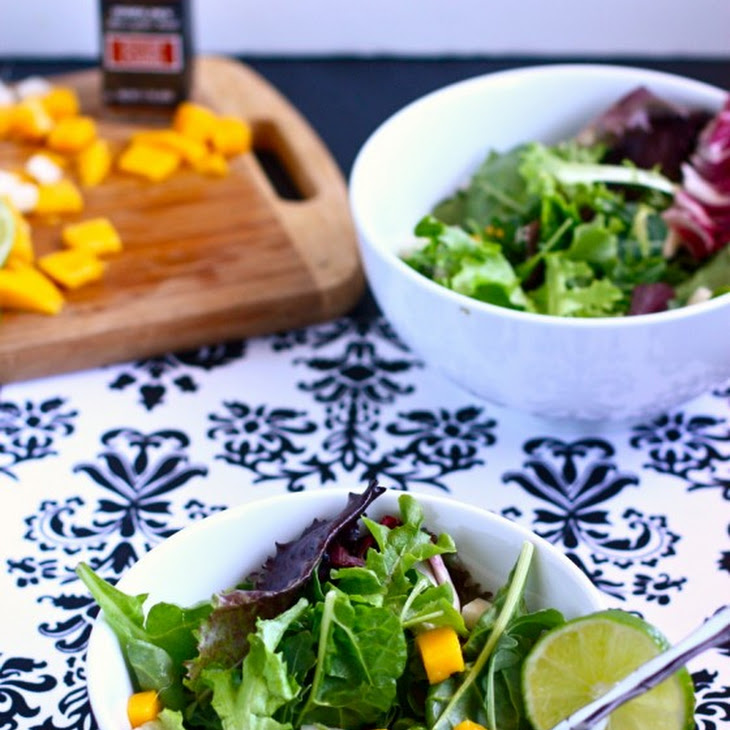 Jicama Mango Salad With Zesty Lime Vinaigrette Recipe 7298