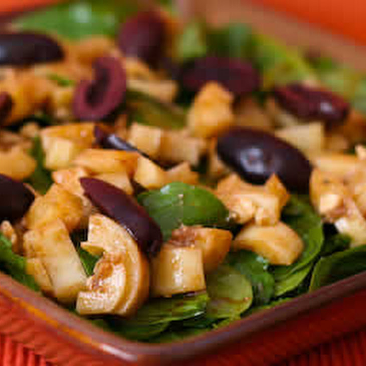 Arugula Salad with Hearts of Palm, Kalamata Olives, and Recipe