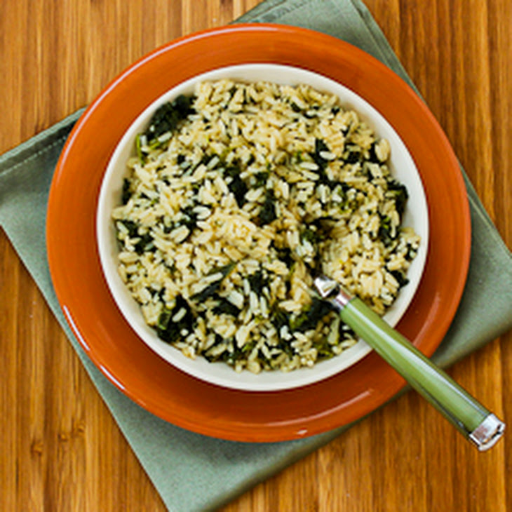 CreoleSpiced Rice and Kale Recipe
