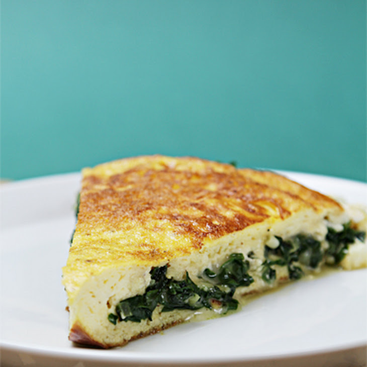 Souffle Omelet with Robiola and Sauteed Ramps Recipe