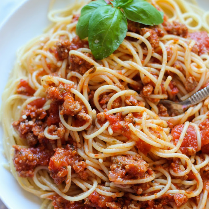 Slow Cooker Spaghetti Sauce Recipe