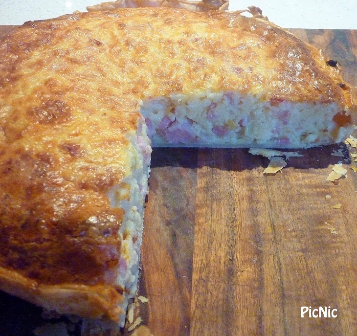 Cheese and Bacon Quiche Recipe