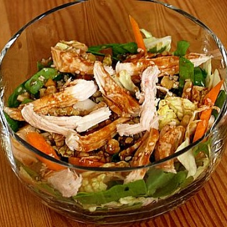 Chinese Chicken & Walnut Salad Recipe