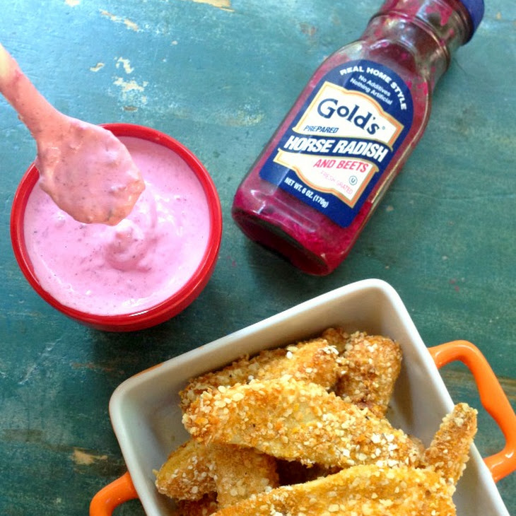 Crunchy Baked Gefilte Fish with Dipping Sauce Recipe