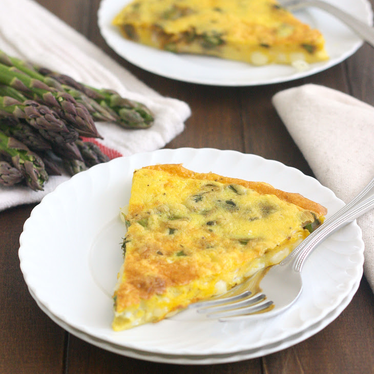 Asparagus and Gruyere Frittata Recipe