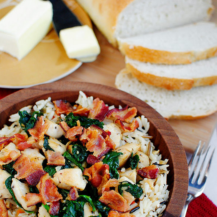 Chicken, Bacon & Rice Bowls Recipe