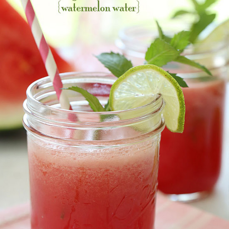 Watermelon Agua Fresca Recipe