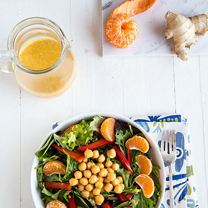 Clementine Dressing with Wasabi and Ginger Recipe