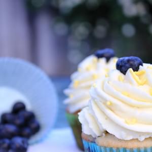 Lemon Blueberry cupcakes
