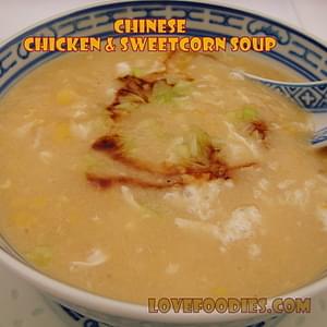 Chinese Chicken & Sweetcorn Soup