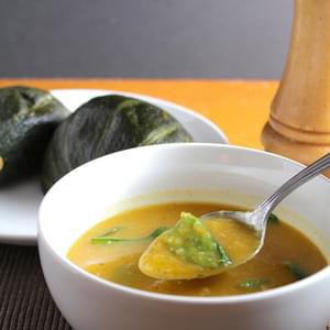 Roasted Winter Squash and Garlic Soup