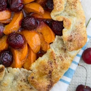 Apricot Cherry Galette