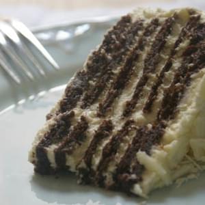 Megan Moore’s White Chocolate Lavender Icebox Cake