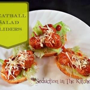 Meatball Salad Sliders