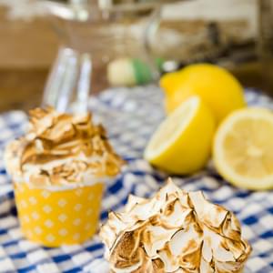 Mile-High Lemon Meringue Cupcakes