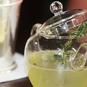 The Famous Thyme Out Cocktail By Giovanni Spezziga of Scarfes Bar London